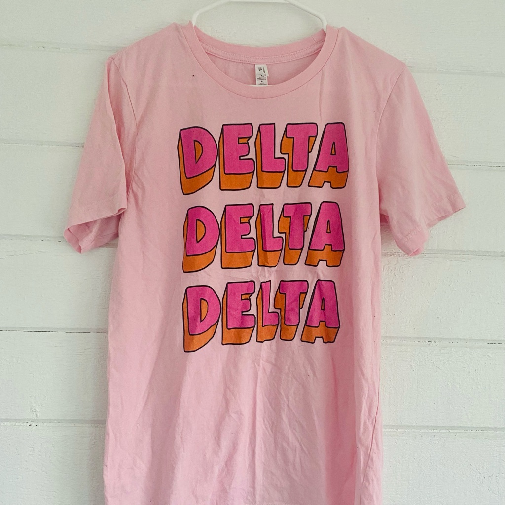 Tridelt Tee Delta Delta Delta  Tri Delta  Sorority